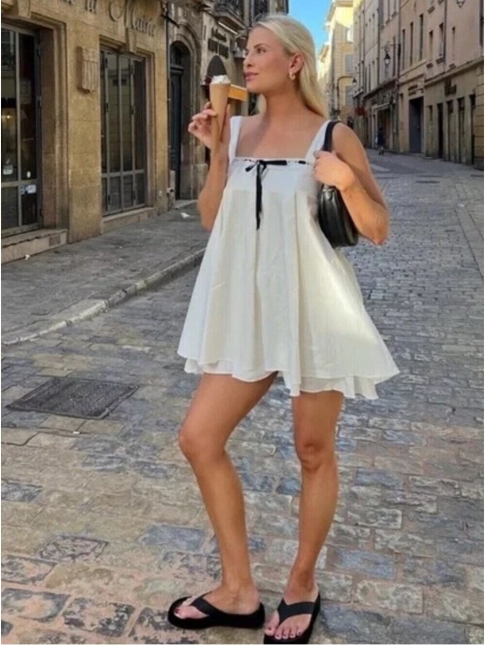 NEW Reformation Shai Sleeveless Minidress in White Sz 12 #MD2327 - Picture 1 of 10